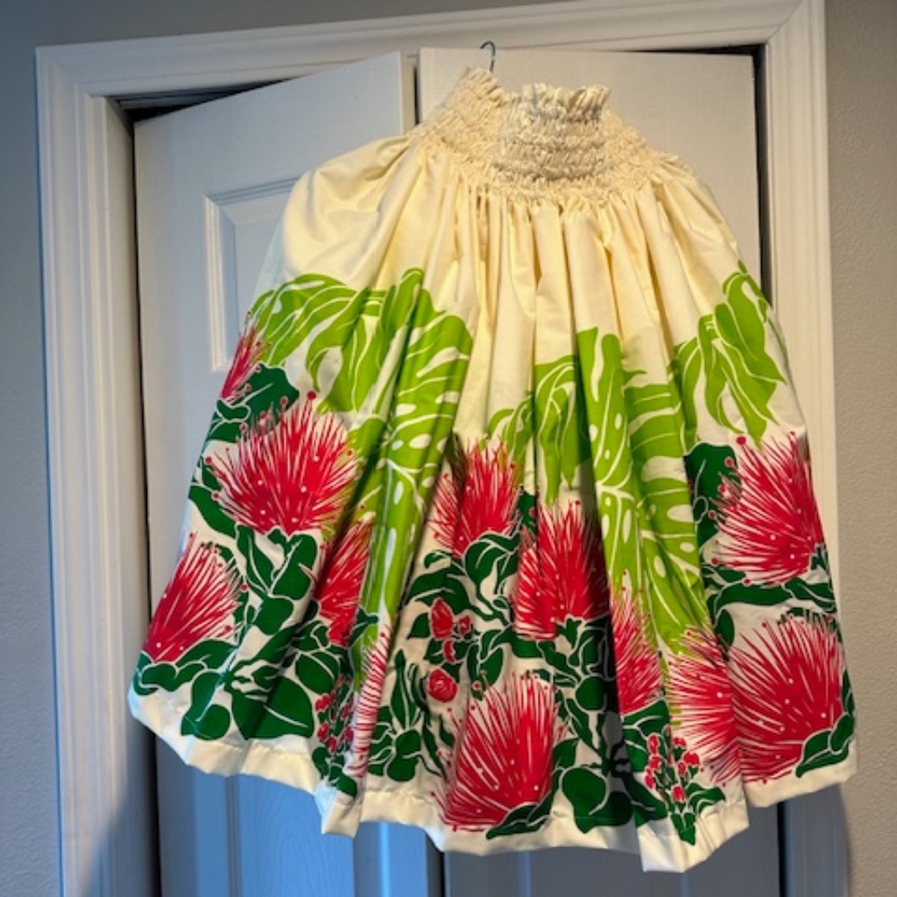 Hawaiian Pau Hula Skirit